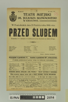 PRZED ŚLUBEM