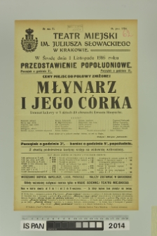 MŁYNARZ I JEGO CÓRKA