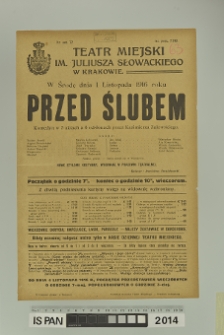 PRZED ŚLUBEM