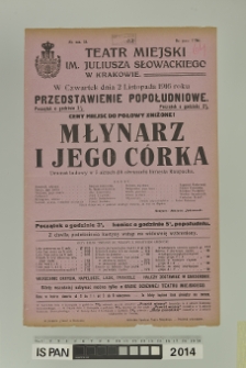 MŁYNARZ I JEGO CÓRKA