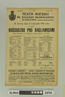 KOŚCIUSZKO POD RACŁAWICAMI
