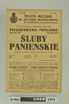 ŚLUBY PANIEŃSKIE