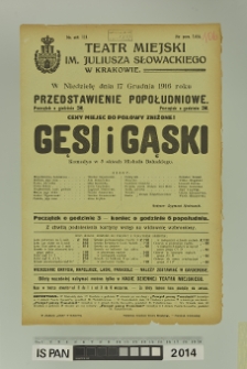 GĘSI I GĄSKI