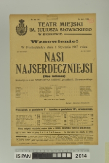 NASI NAJSERDECZNIEJSI (Nos intimes)