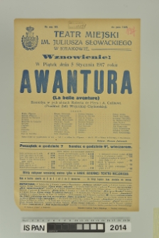 AWANTURA (La belle aventure)