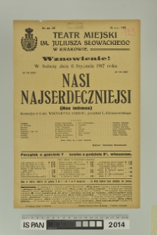 NASI NAJSERDECZNIEJSI (Nos intimes)