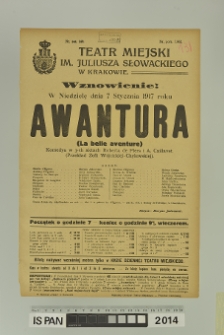 AWANTURA (La belle aventure)