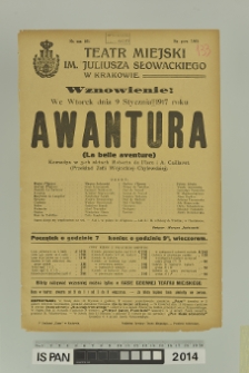 AWANTURA (La belle aventure)