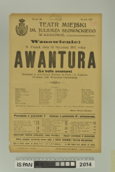 AWANTURA (La belle aventure)