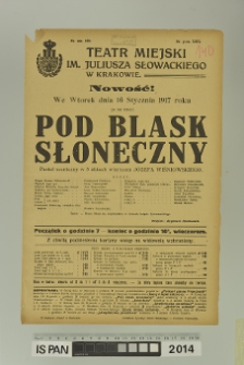 POD BLASK SŁONECZNY