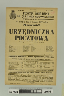 URZĘDNICZKA POCZTOWA