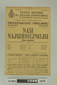 NASI NAJSERDECZNIEJSI (Nos intimes)