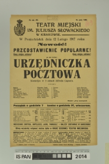 URZĘDNICZKA POCZTOWA