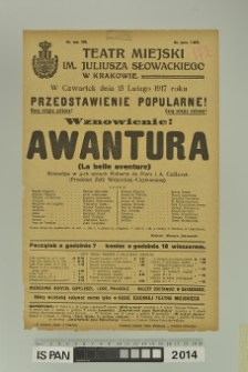AWANTURA (La belle aventure)