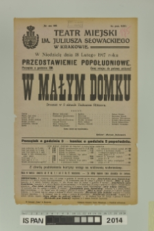 W MAŁYM DOMKU
