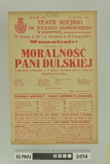 MORALNOŚĆ PANI DULSKIEJ