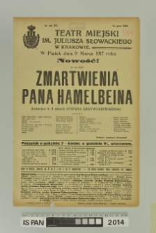 ZMARTWIENIA PANA HAMELBEINA