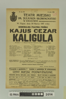 KAJUS CEZAR KALIGULA