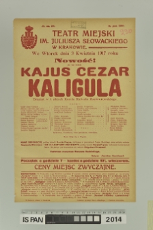 KAJUS CEZAR KALIGULA