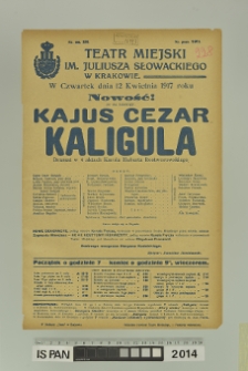 KAJUS CEZAR KALIGULA