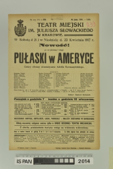 PUŁASKI W AMERYCE