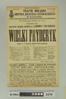 WIELKI FRYDERYK
