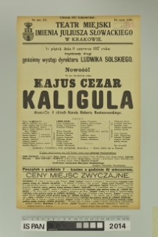 KAJUS CEZAR KALIGULA