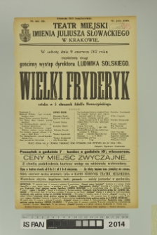 WIELKI FRYDERYK