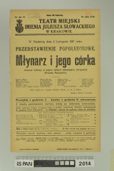 MŁYNARZ I JEGO CÓRKA