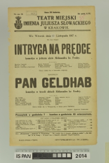 INTRYGA NA PRĘDCE