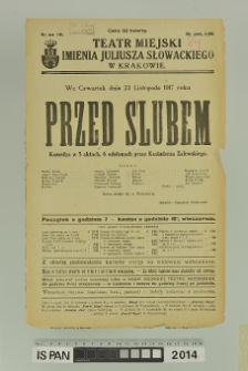 PRZED ŚLUBEM