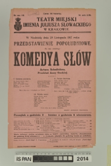 KOMEDYA SŁ&Oacute;W