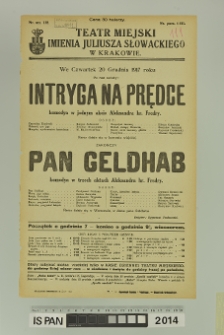 INTRYGA NA PRĘDCE
