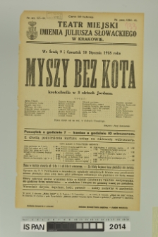 MYSZY BEZ KOTA