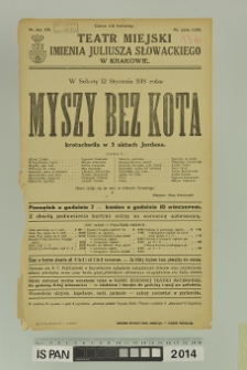 MYSZY BEZ KOTA