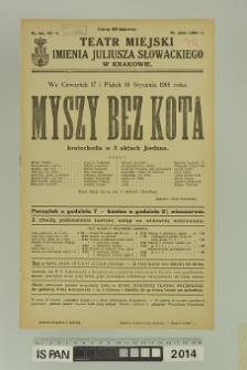 MYSZY BEZ KOTA