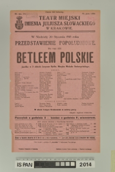 BETLEEM POLSKIE