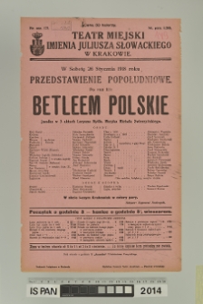 BETLEEM POLSKIE