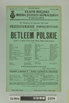 BETLEEM POLSKIE