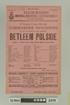 BETLEEM POLSKIE