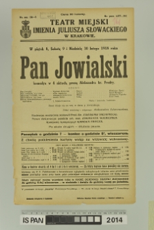 PAN JOWIALSKI
