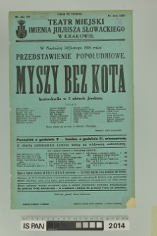 MYSZY BEZ KOTA