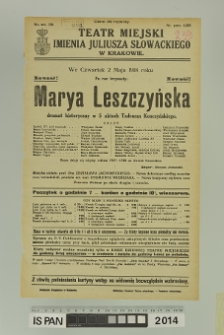 MARYA LESZCZYŃSKA