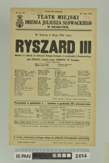 RYSZARD III
