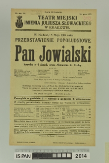 PAN JOWIALSKI