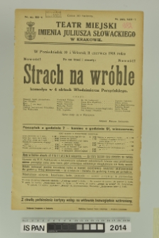 STRACH NA WRÓBLE