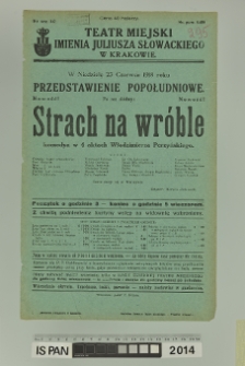 STRACH NA WRÓBLE