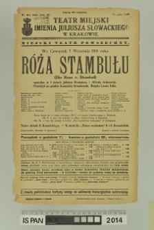 RÓŻA STAMBUŁU ( Die Rose v. Stambul)