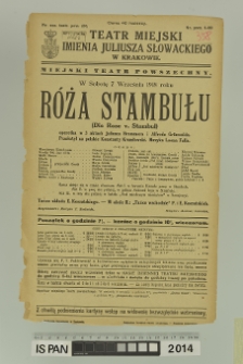 RÓŻA STAMBUŁU ( Die Rose v. Stambul)