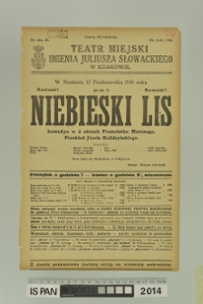 NIEBIESKI LIS